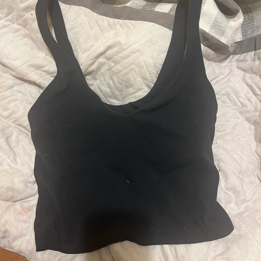 lululemon athletica Black Tank Top